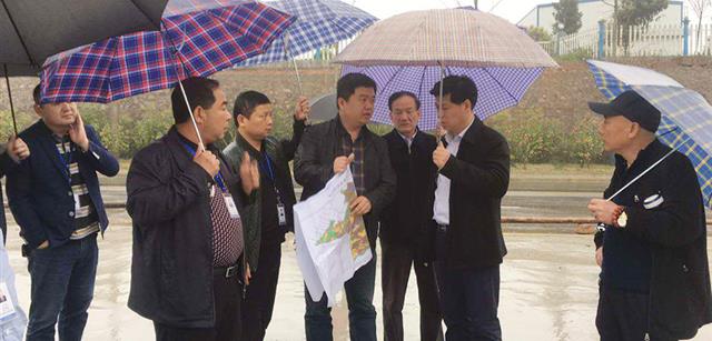 国家级宁乡经济技术开发区戴中亚主任调研指导资源宁乡产业园