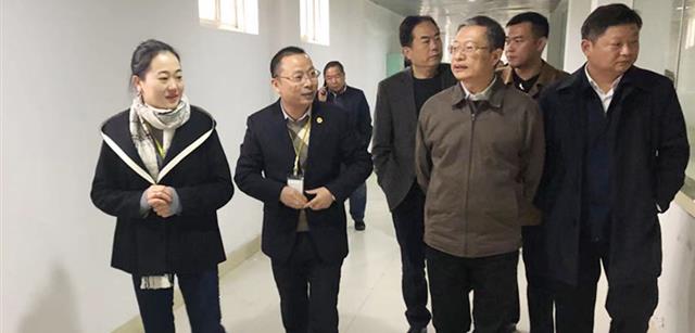 国家农业农村部专家组考察资源宁乡花猪现代化产业科技园