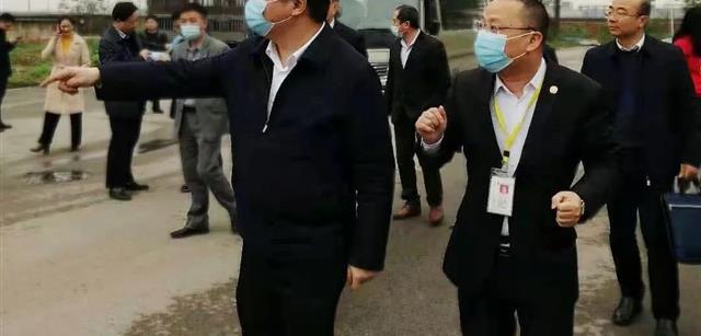 宁乡市市长付旭明率队调研北京资源集团南方食品科技园