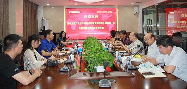 国家生猪产业技术创新战略联盟副理事长孙德林造访北京资源亿家集团